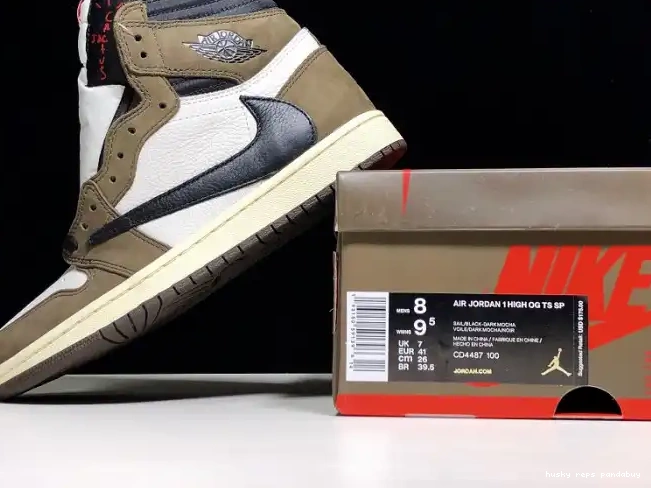 Cheap Husky - 1 Scott 100 Retro Travis Air High Jordan x OG 'Mocha' CD4487 0405